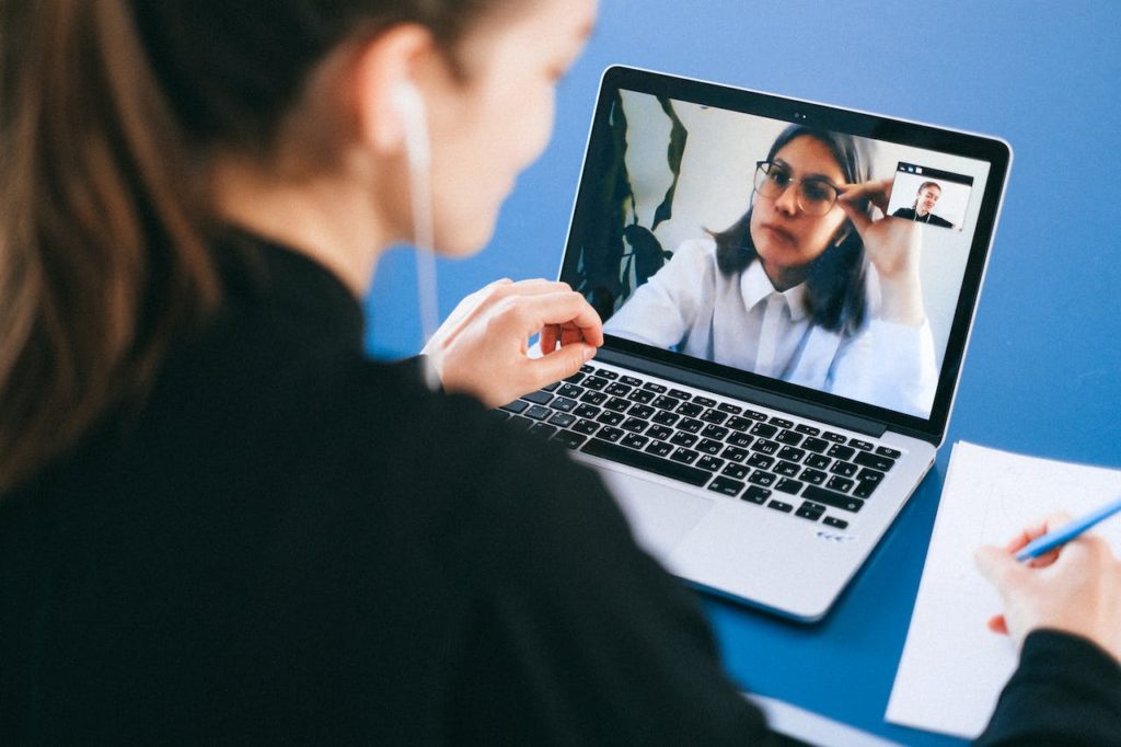 remote job interview