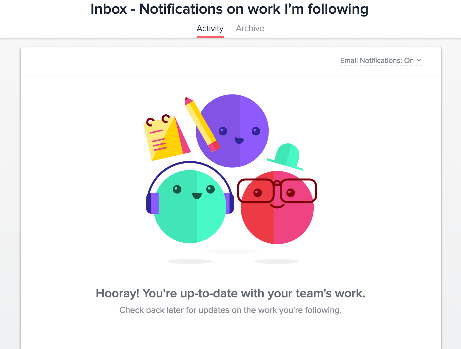 Asana and email